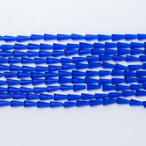 Cristal Pata de Mula 10mm Azul Eléctrico