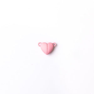 BROCHE CORAZON MAGNETICO ROSA