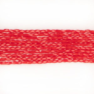 SARTA CRISTAL CANUTILLO 5x3MM ROJO MATE