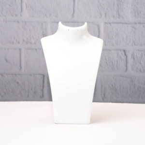 EXHIBIDOR CUELLO ACRILICO BLANCO